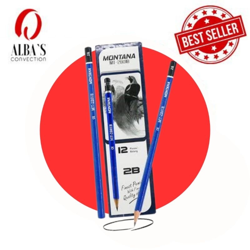 

Pensil 2B M2000 Lusin