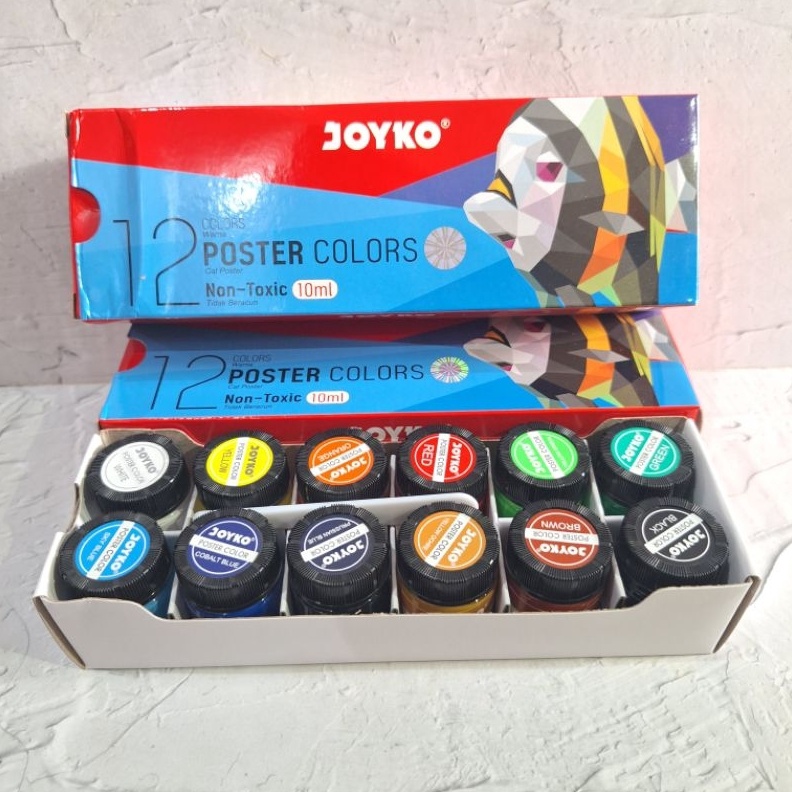 

KODE M28U 1 Pak Poster Color Joyko 12 Warna