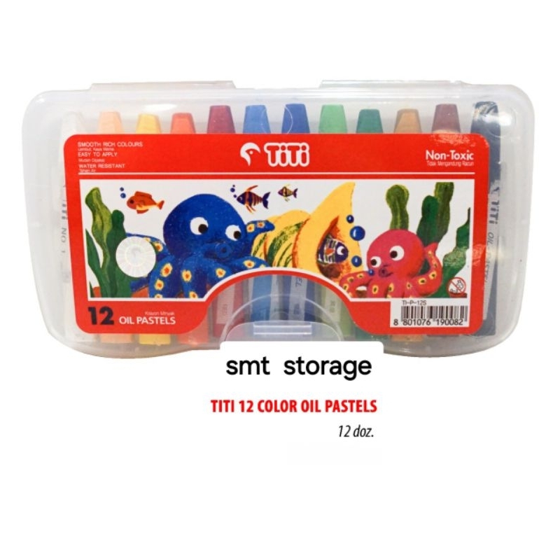 

Crayon TITI 12 WARNA OIL PASTELS