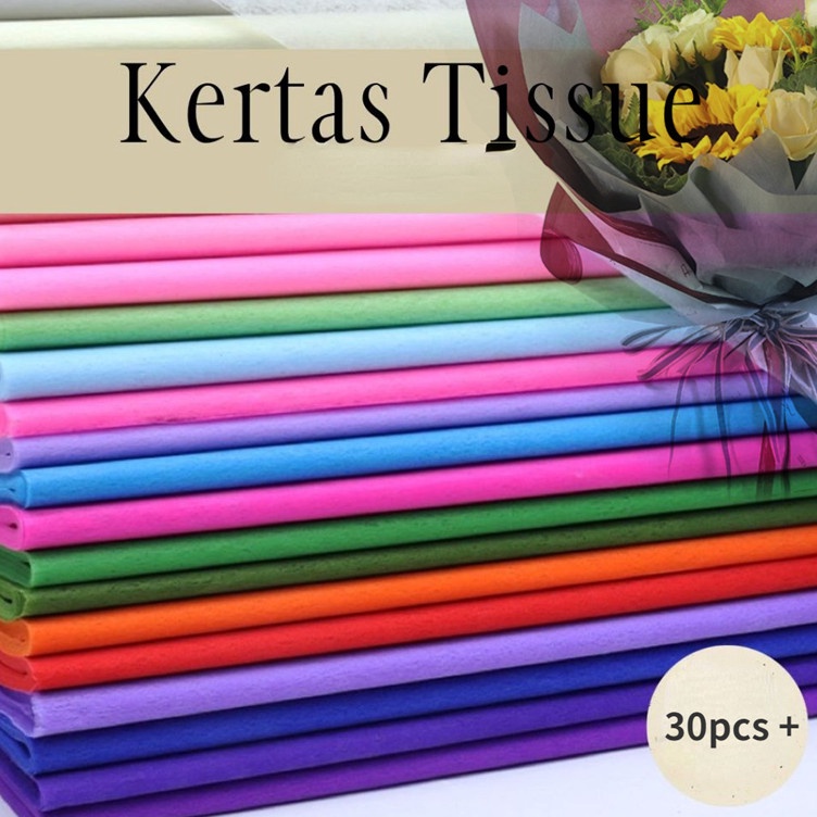 

Model Baru 3PCS KERTAS BUNGA COTTON PAPER TISSUE KERTAS TISU BUKET BUNGA FLOWER WRAPPING BUKET BUNGA