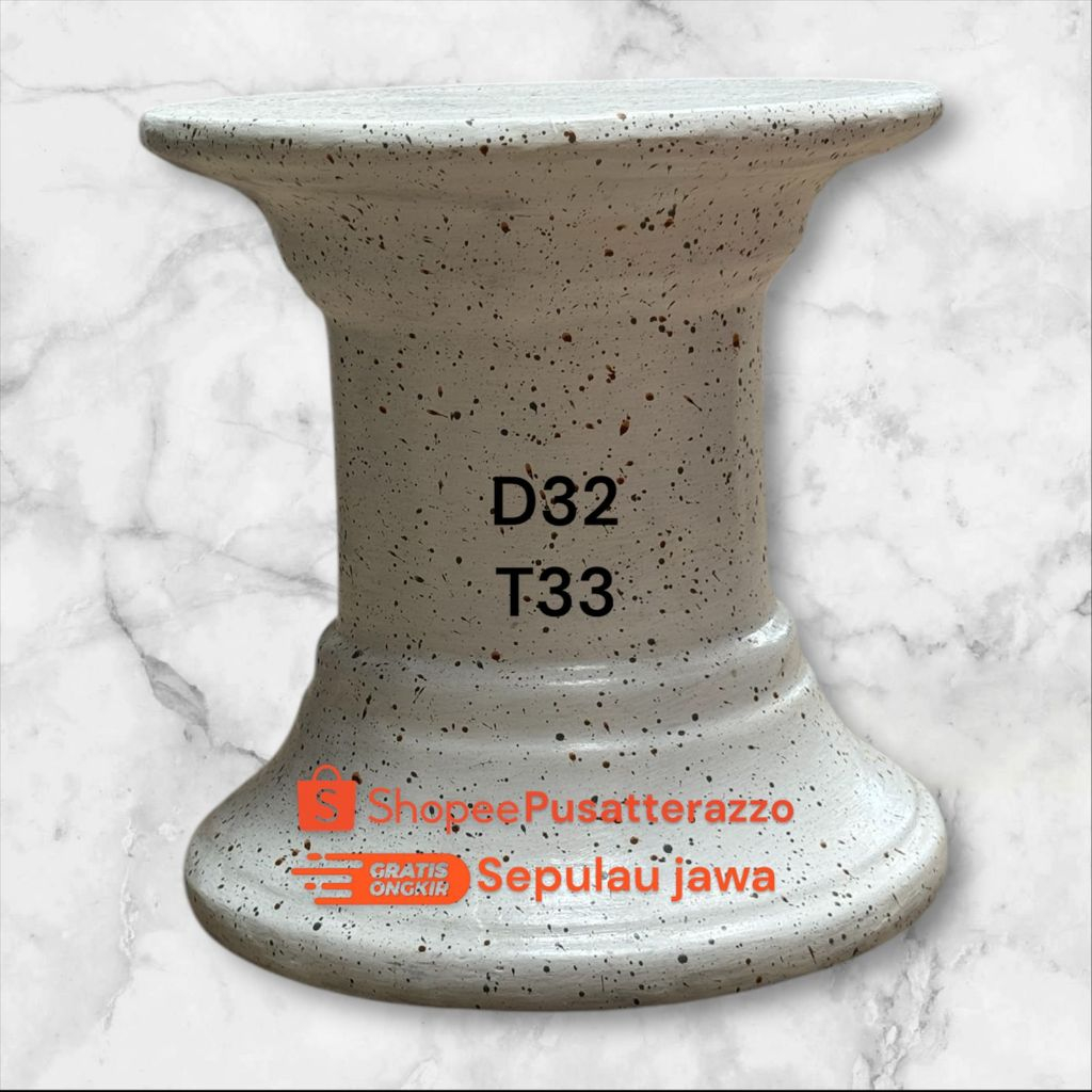 pilar penyangga pot bunga d32t33