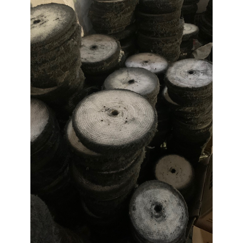 KAIN SISAL KAIN POLES STAINLESH KAIN SERAT NANAS SATU SET KAIN POLES