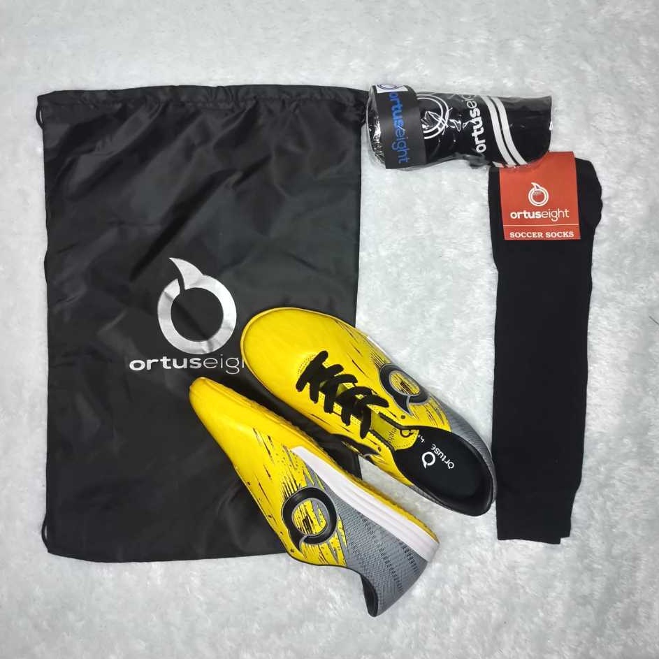 Serba Ada  Paket Komplit Sepatu Futsal Ortus Ortuseight Catalyst Legion Oracle Mystique Jogosala For