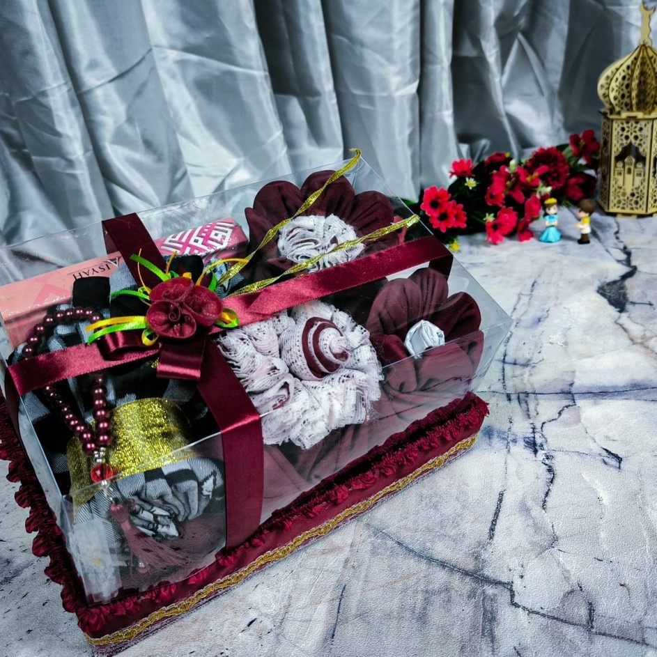 Murah Terkini  alat sholat seserahan mahar seperangkat alat sholat pernikahan seperangkat alat shola