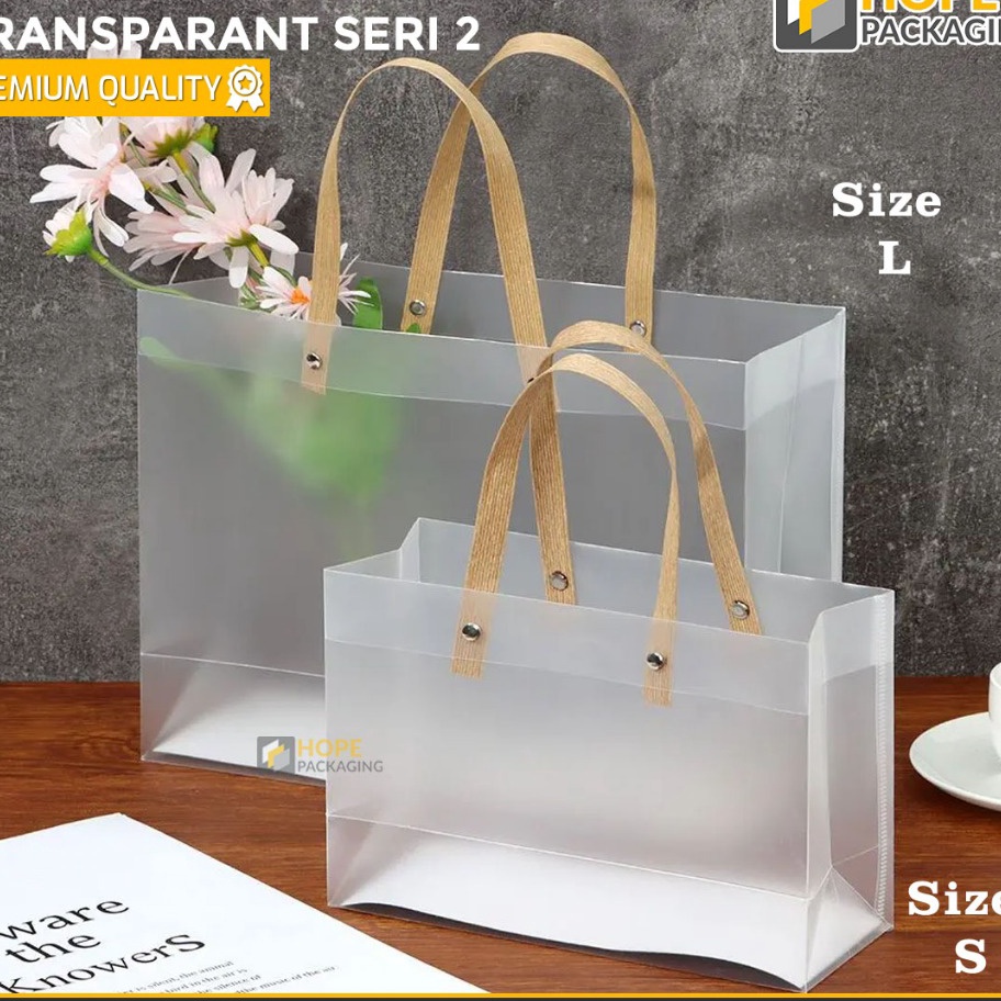 

READY STOK Goodie Bag Doff Transparant Premium Tas Doff Souvenir Hadiah Hampers Mewah Tas Kado Ulang Tahun