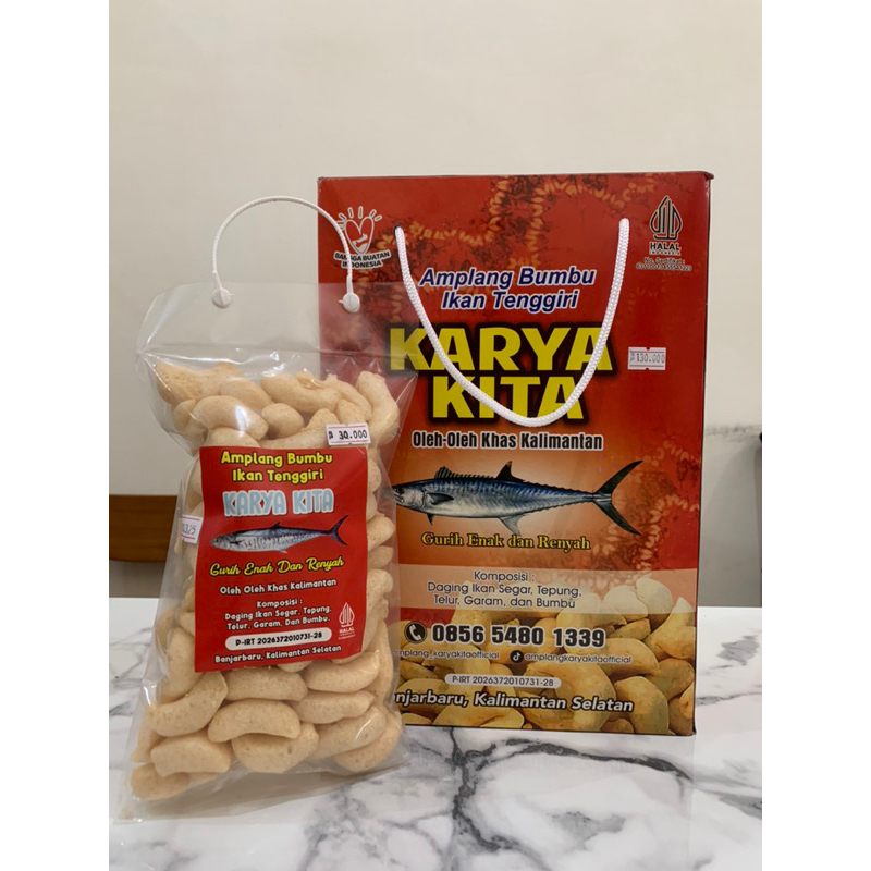 

Amplang Tenggiri Karya Kita Box