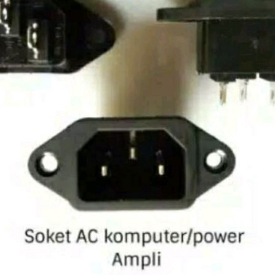 SOKET AC COMPUTER SOKET AC POWER 3PIN MALE