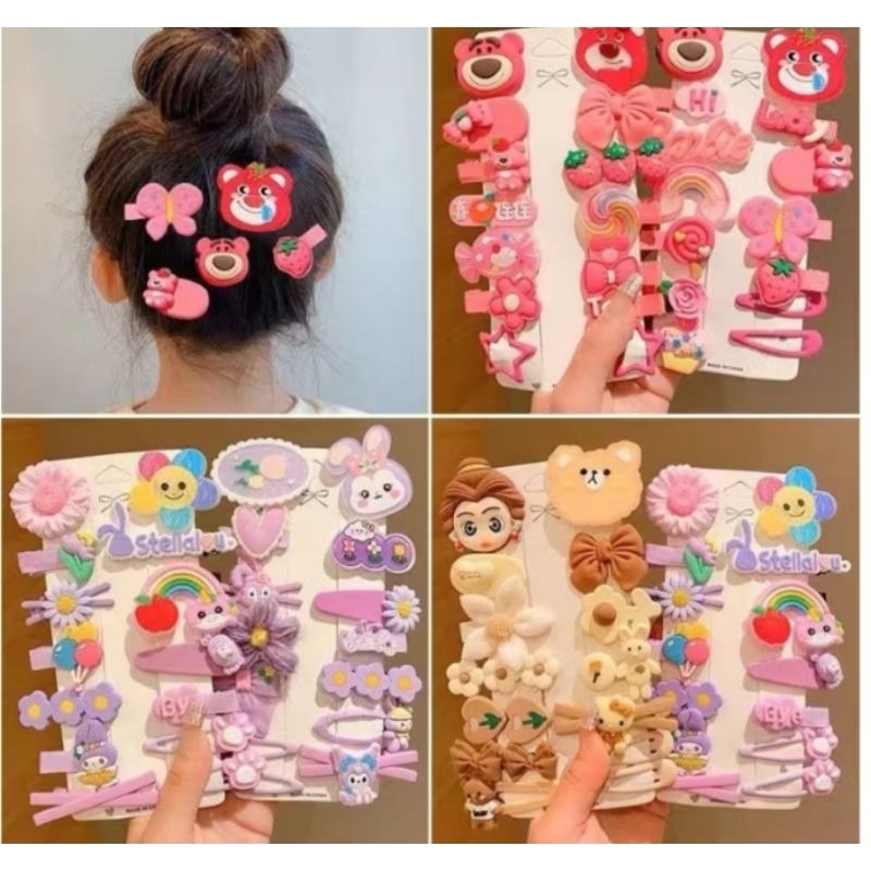 

Jepit Set Sanrio 14in1 Motif Random Mix Sanrio Murah Lucu