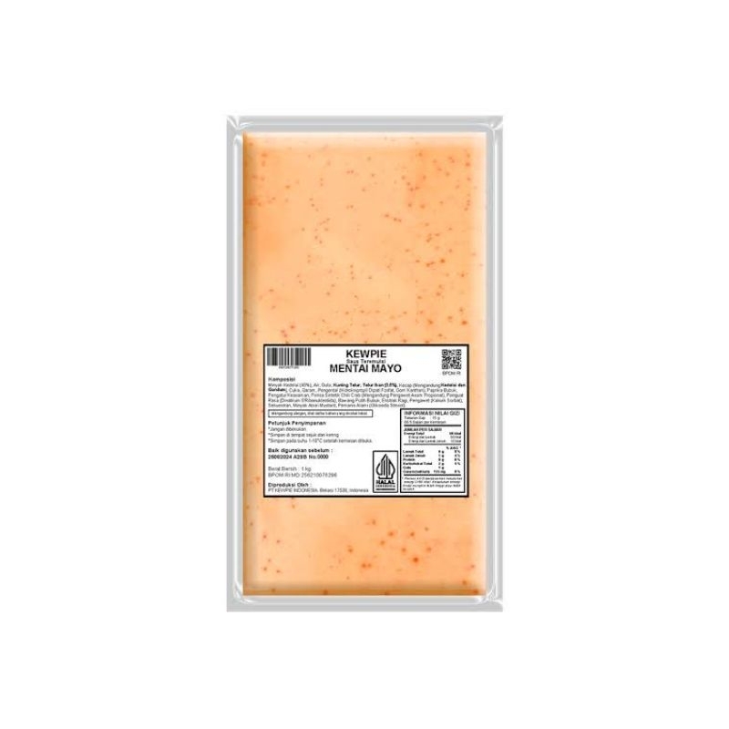

KEWPIE MENTAI KEWPIE MENTAI MAYO SAUS MENTAI KEWPIE KEWPIE MENTAIKO 1 KG