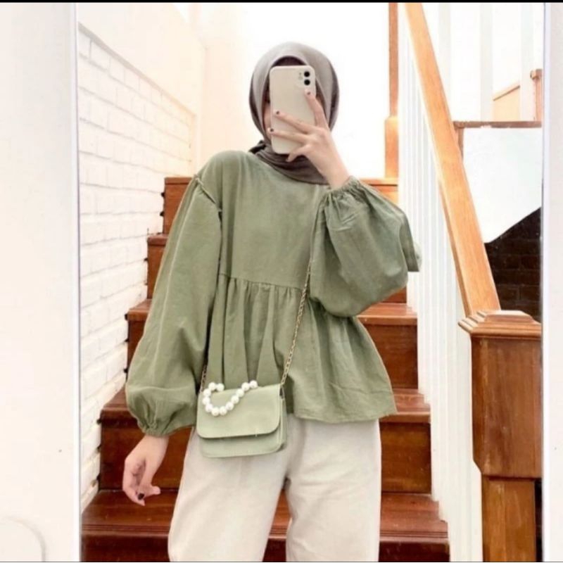 Alensa Blouse Atasan Wanita Casual