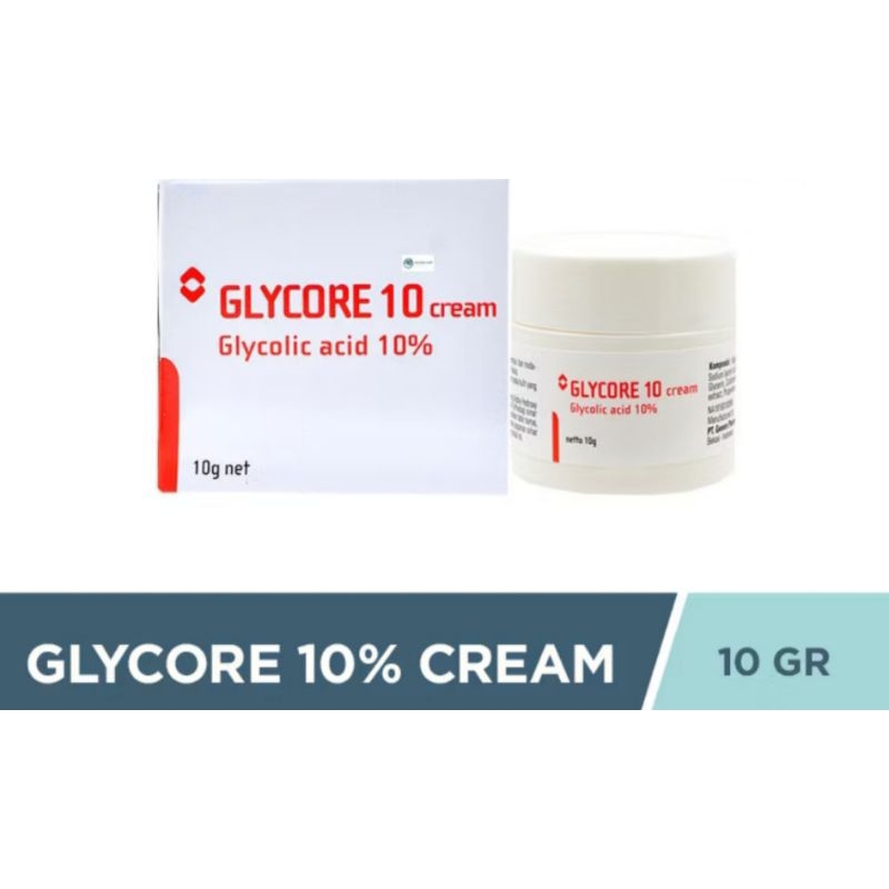 Glycore 10 cream 10% PRODAK ASLI/ORIGINAL