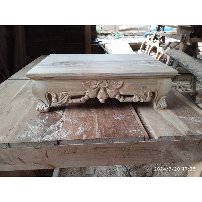 meja bonsai ukir motif jambu mete kayu jati asli jepara meja bonsai murah meja bonsai kayu jati meja