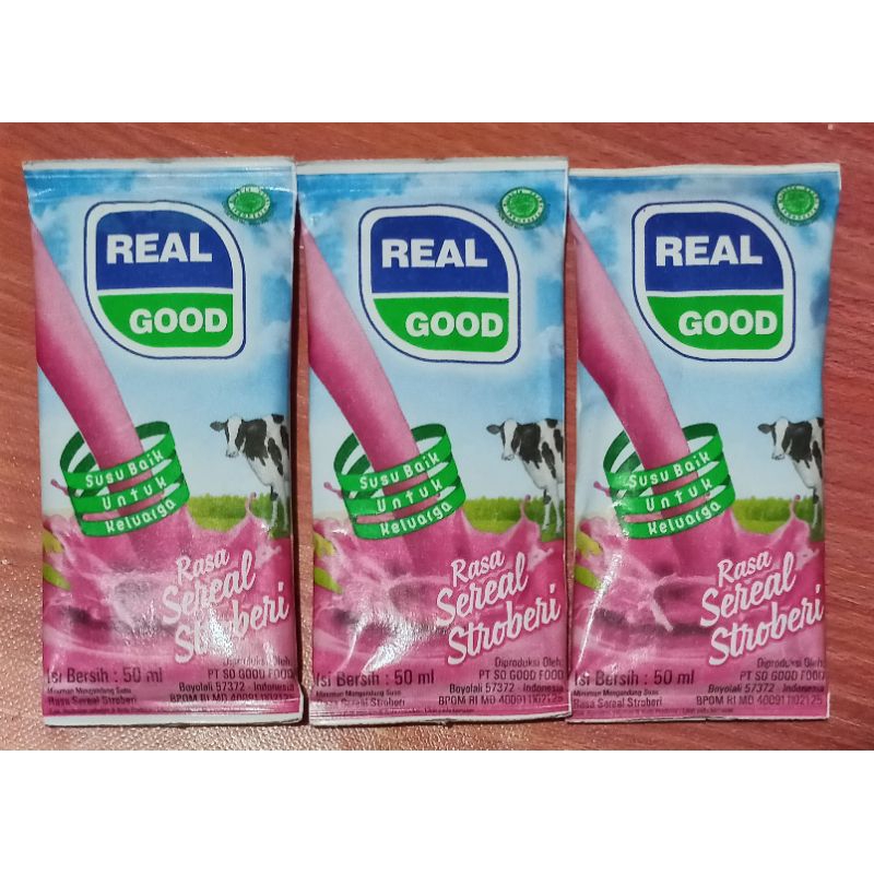 

Susu Real Good Isi @50ml