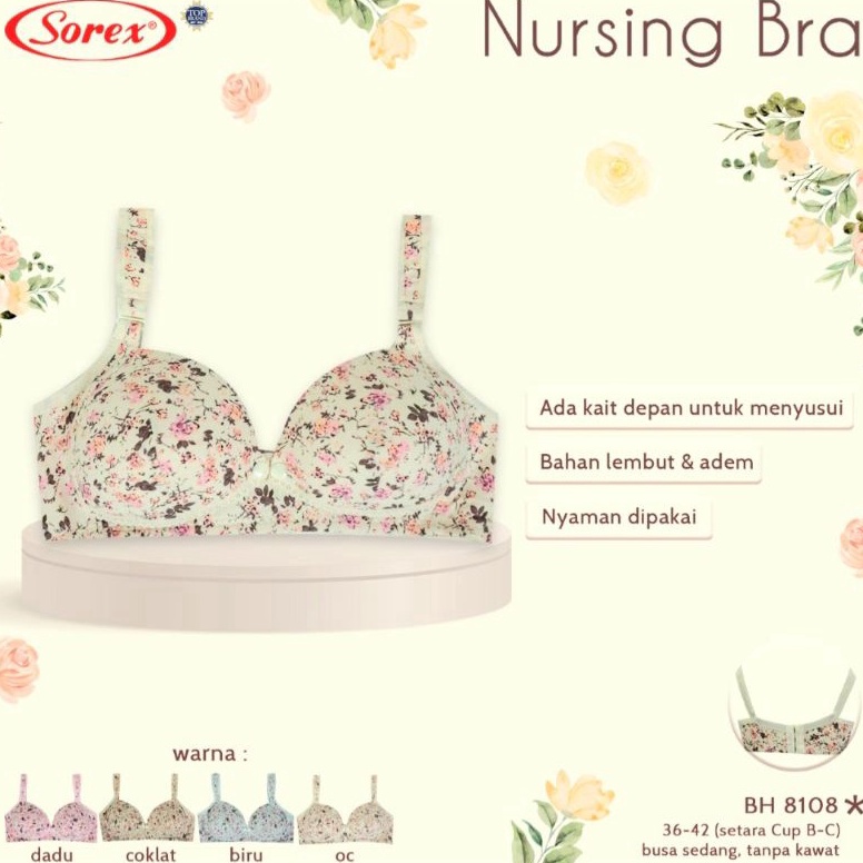 KODE K39D Bra menyusui busa tebal tanpa kawat 818