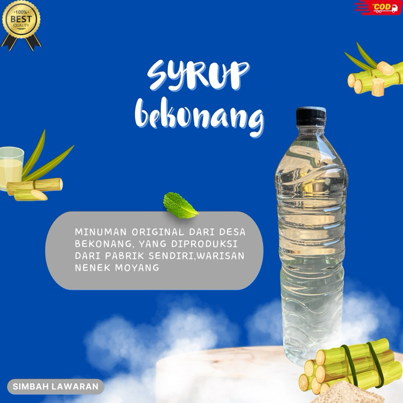 

syrup 1,5L asli fermestasi tebu original