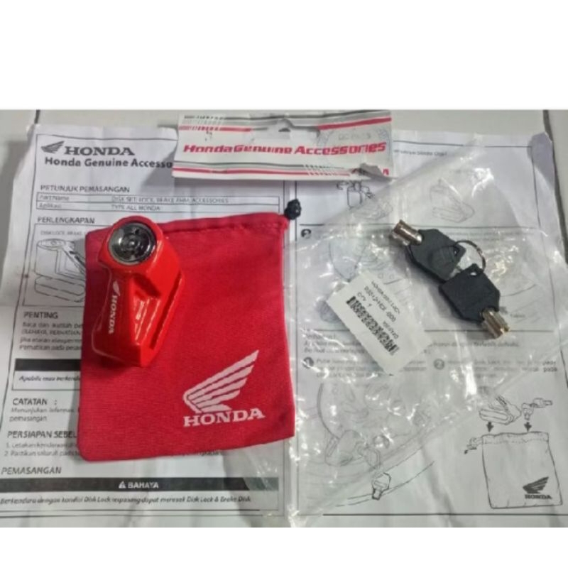 Gembok motor original Honda