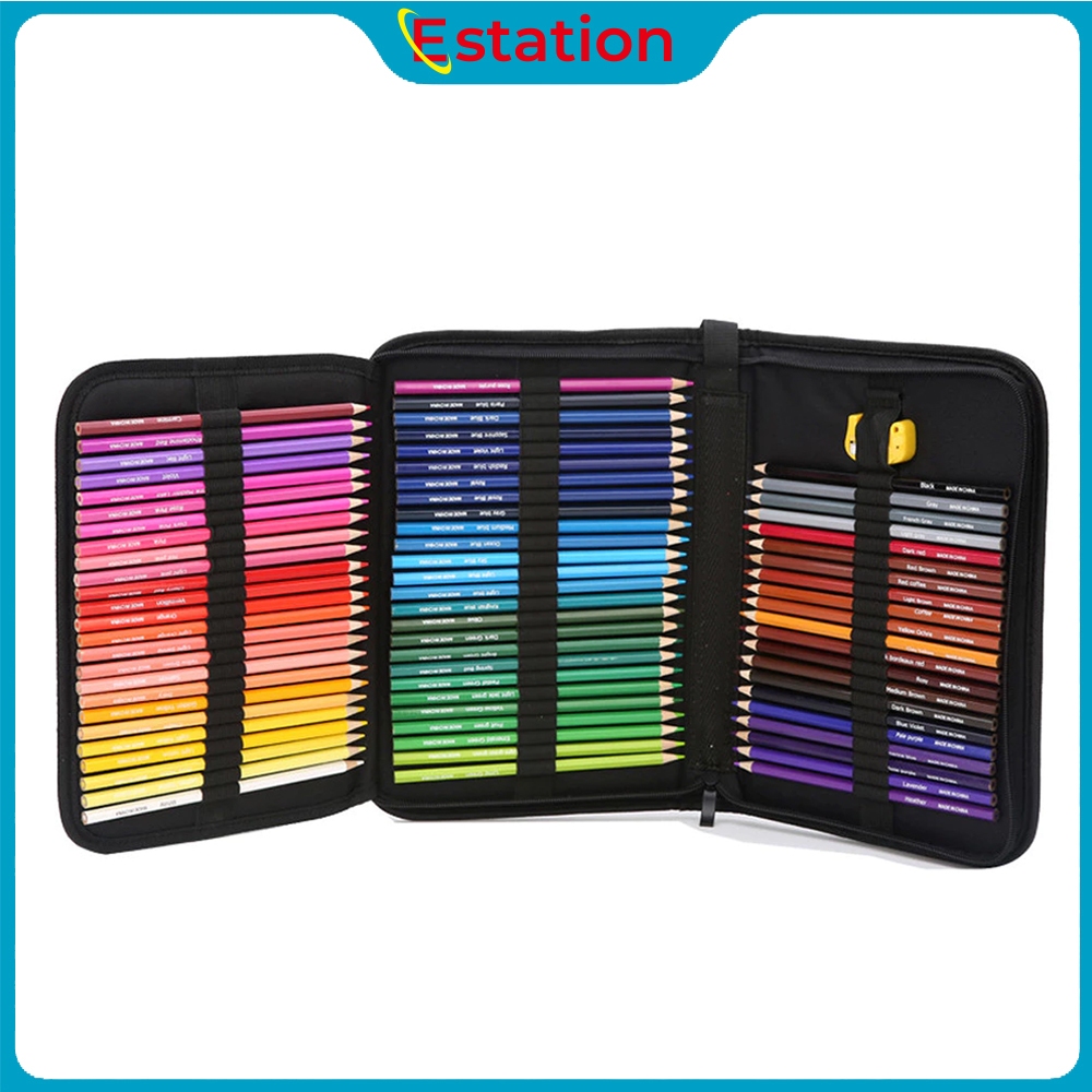 

Estation - Oil Pencil Color Pensil Warna Minyak 48/72/120 Warna