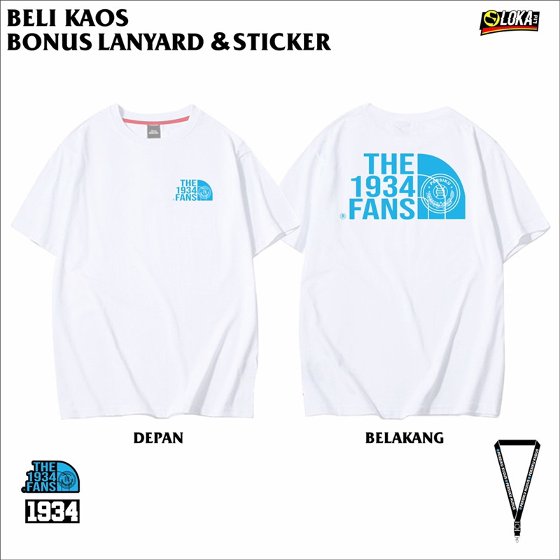 kaos persiku kudus tnf full bonus