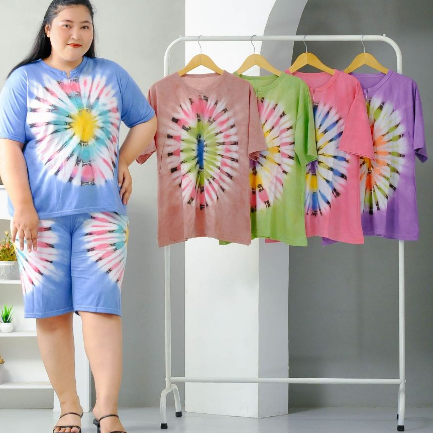 SETELAN KULOT LD 130 JUMBO TERLARIS Bahan Kaos Combet Premium