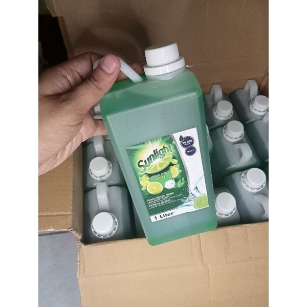 sunlight sabun cuci piring 1000ml kemasan jerigen