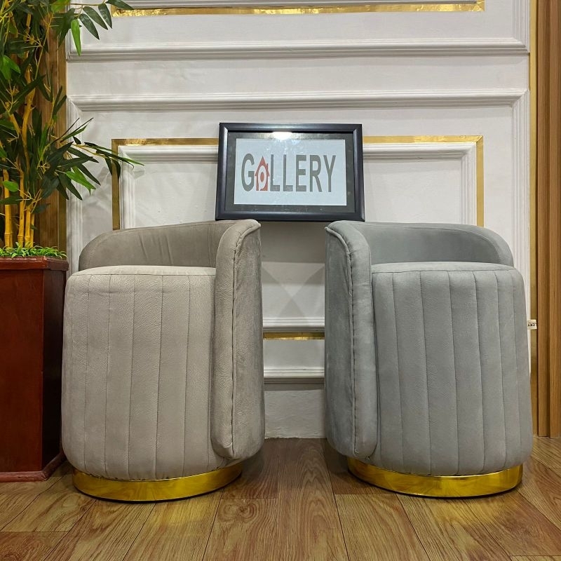 GATRI STOOL KURSI BULAT MUTER 360 drajat SOFA MINIMALIS KURSI BULAT SOFA AESTHETIC KURSI BULAT