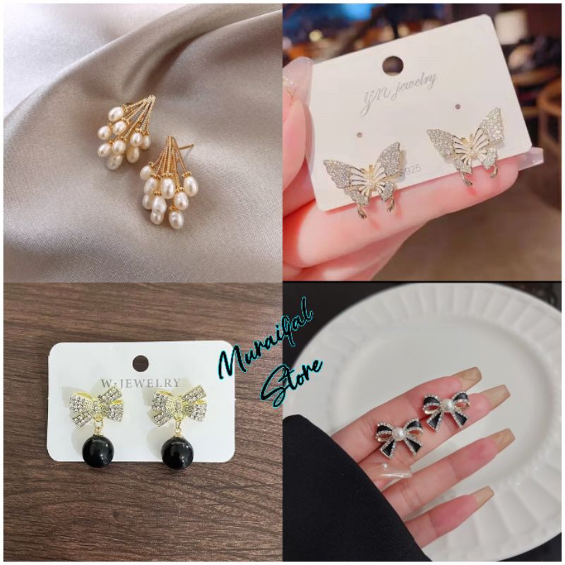 ANTING WANITA TUSUK AKSESORIS WANITA AKSESORIS HIJAB