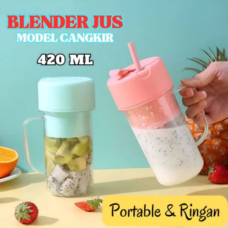 BLENDER JUS PORTABLE/BLENDER JUS PAKAI SEDOTAN/BLENDER PORTABLE SEDOTAN/BLENDER JUS PRAKTIS/BLENDER 
