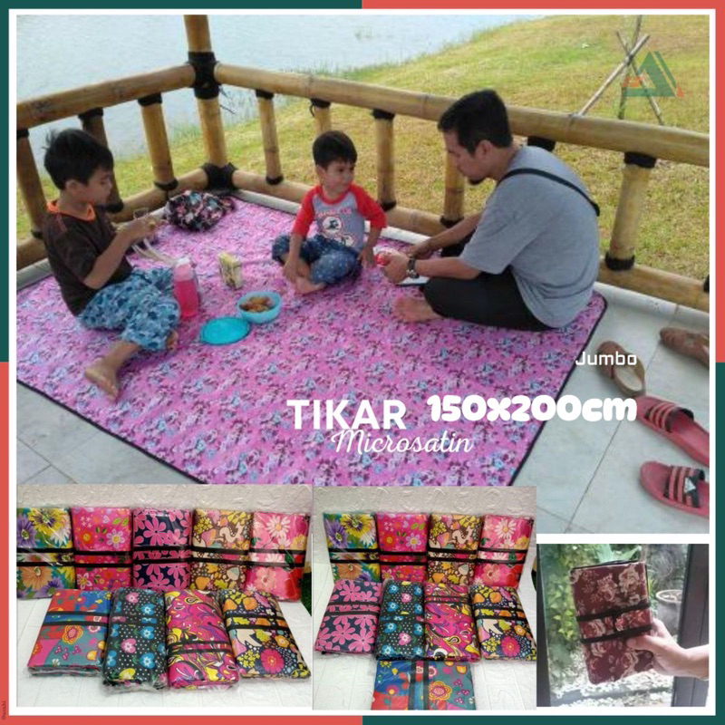 TIKAR LIPAT/TIKAR PIKNIK LIPAT JUMBO/TIKAR PIKNIK 150x200cm/TIKAR PIKNIK WATERPROOF/TIKAR LIPAT JUMB