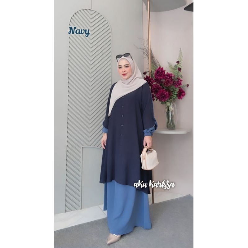 Aku karissa Cindy Set Rok / set rok aku karissa / aku karissa set rok kekinian