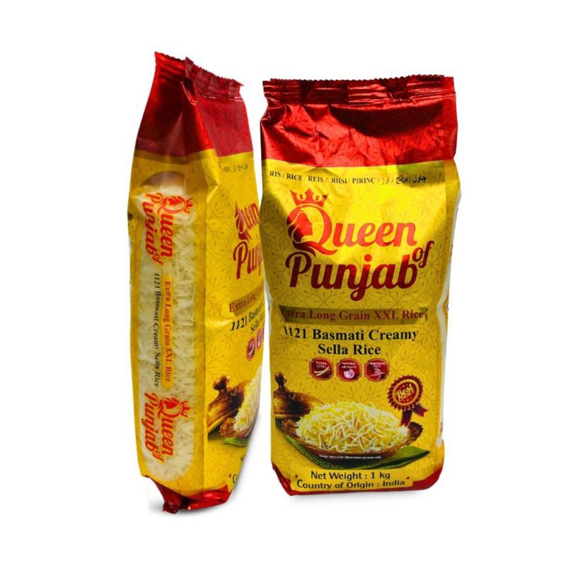 

Queen Of Punjab Indian Basmati Rice Panjang XXL dan Kualitas Terbaik 1kg
