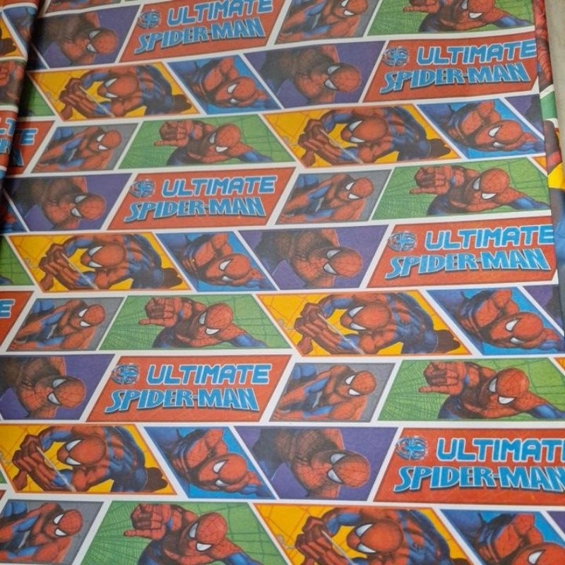 

KERTAS KADO SPIDERMAN