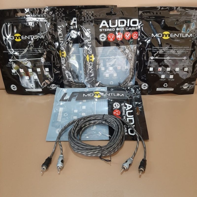 KABEL RCA MOMENTUM ABU RCA MOMENTUM LF RCA MOMENTUM 1 METER / 3 METER / 5 METER