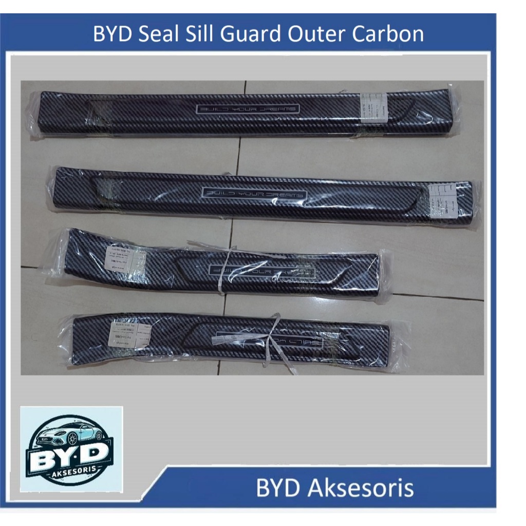 BYD Seal door sill plate outer / alas kaki pintu mobil