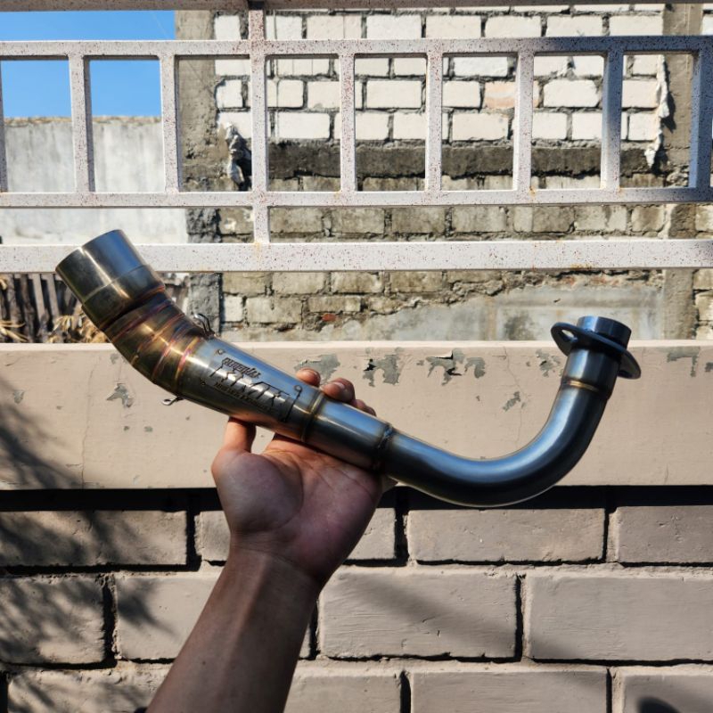 Leher knalpot mio smile sporty soul nouvo fino karbu inlet 50 ORIGINAL BMR