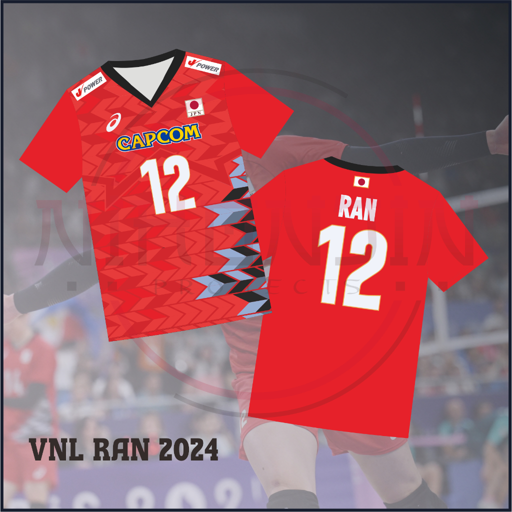 Jersey Ran Takahashi VNL Jepang 2024