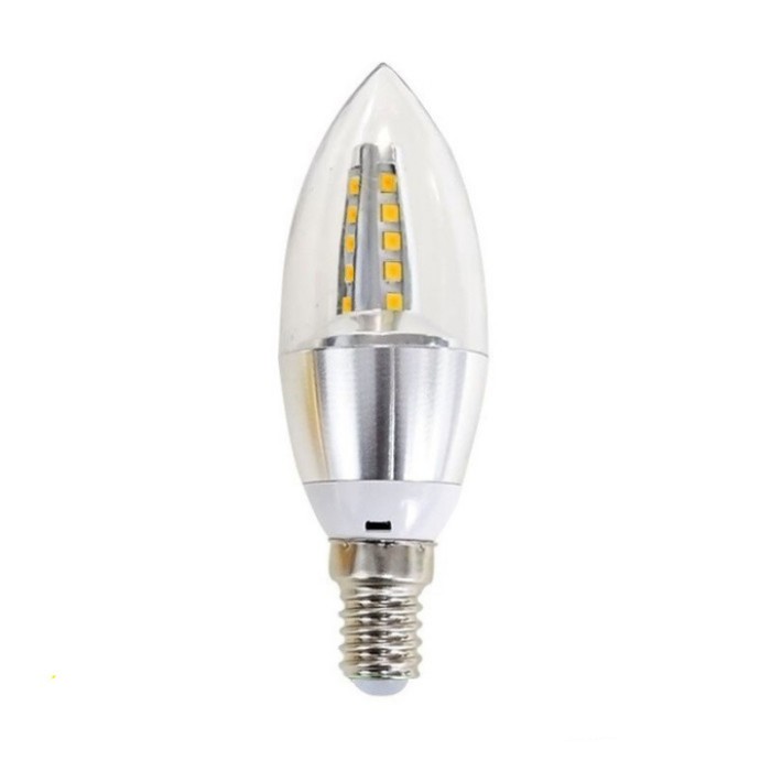 LED Lampu Candle / Lampu Jantung / Lampu Cabe E27 & E14 Cahaya Putih & Kuning