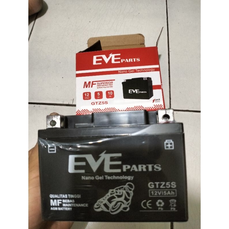 aki motor merk eve buat motor beat suprax 125 mio s mio m3