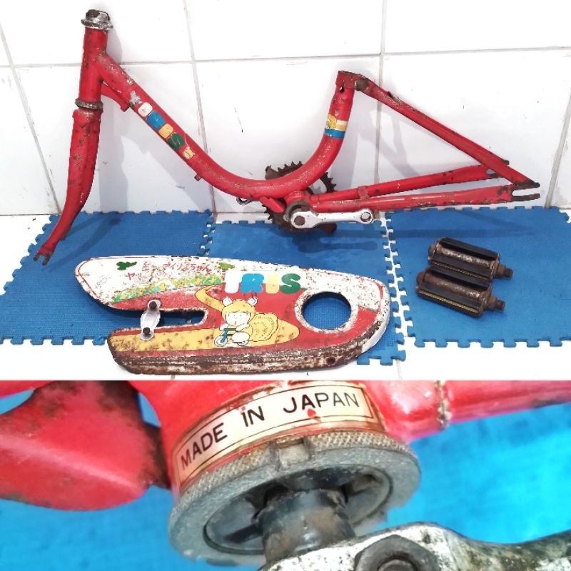 FRAME set Sepeda Mini Minion JAPAN vintage Classic OTSUDA JAPAN BEKAS