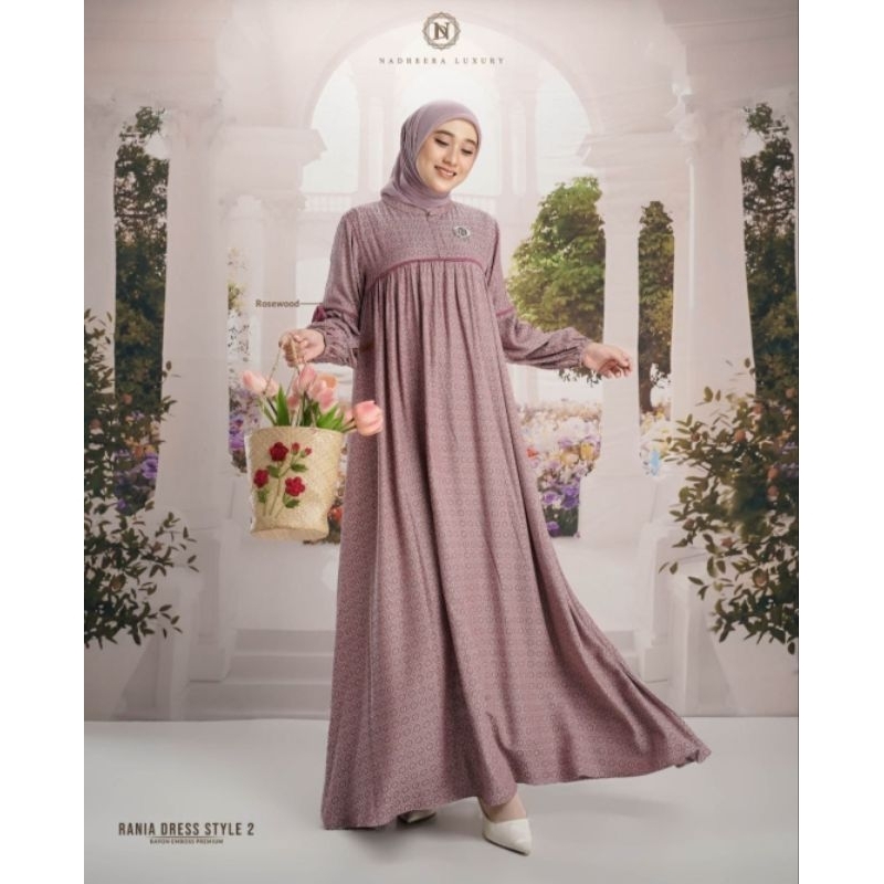 RANIA DRESS STYLE 2 BY NADHERA LUXURY/NADHERA DRESS/GAMIS NADHERA