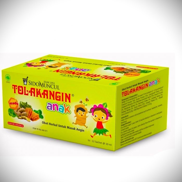 TOLAK ANGIN ANAK + MADU SIDOMUNCUL 12 SACHET