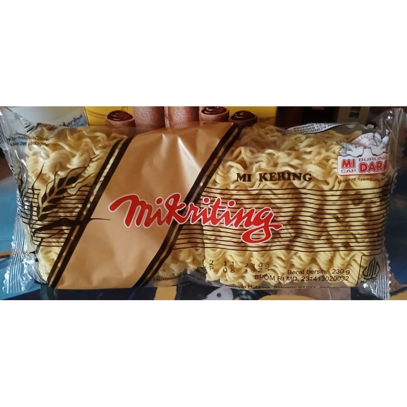 

Mie Kriting
