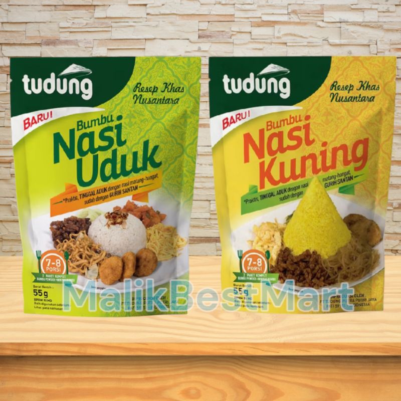 

Bumbu Nasi Uduk Tudung / Nasi Kuning 55 gr