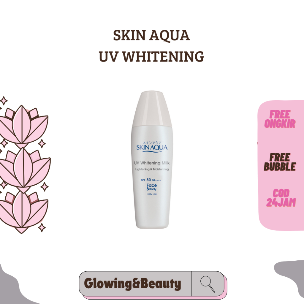 SKIN AQUA UV WHITENING MILK LIGHTENING & MOISTURIZING SUNSCREEN SPF 50 PA++++