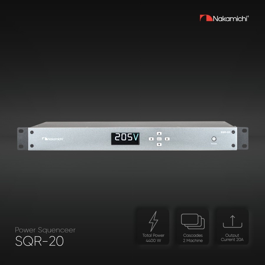 Power Sequencer Nakamichi SQR 20