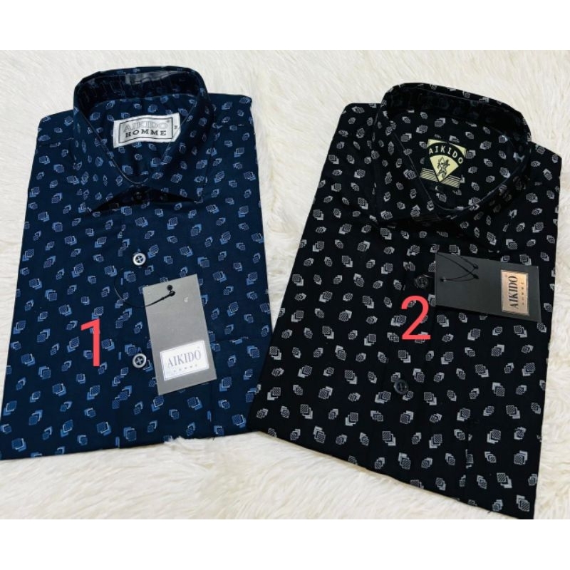 Aikido kemeja Lengan pendek Pria