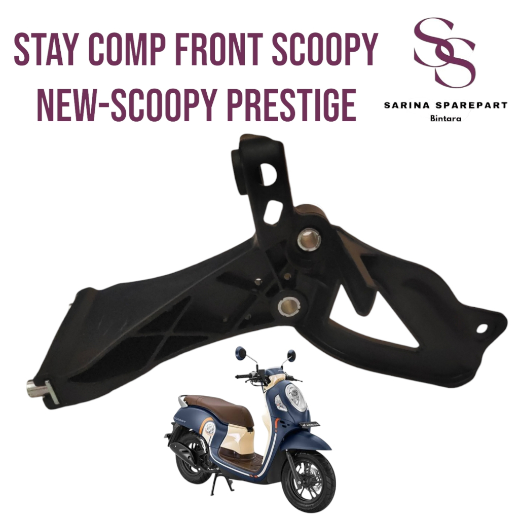 Stay Comp Front Cover Dudukan Panel Body Depan Scoopy New Esp Scoopy Prestige 2021