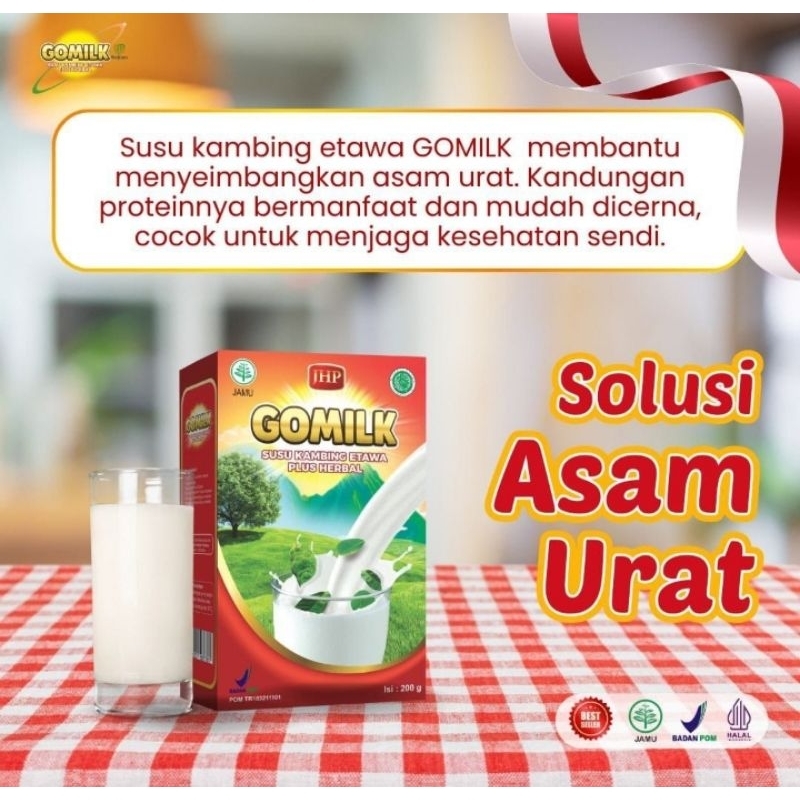 

GOMILK Susu Kambing plus herbal