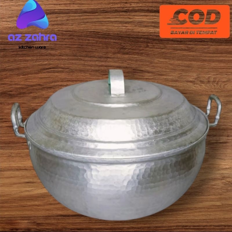 Panci sayur panci liwet  khas garut 20 - 37 cm anti lengket,tebal ORIGINAL panci garut