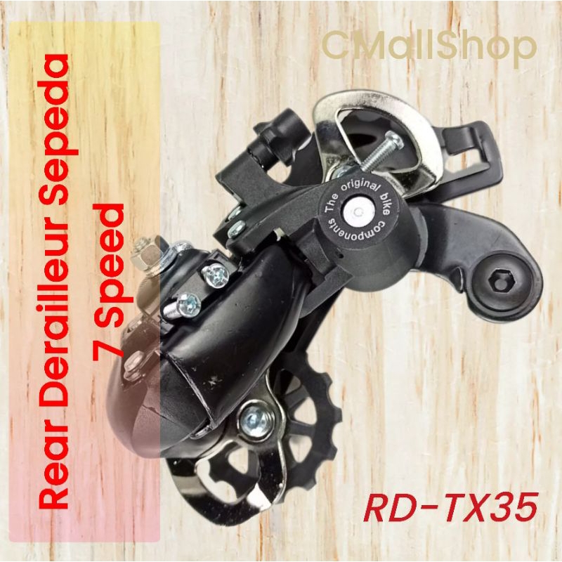 RD SIS Tourney 7 Speed Rear Derailleur - RD-TX35 OEM