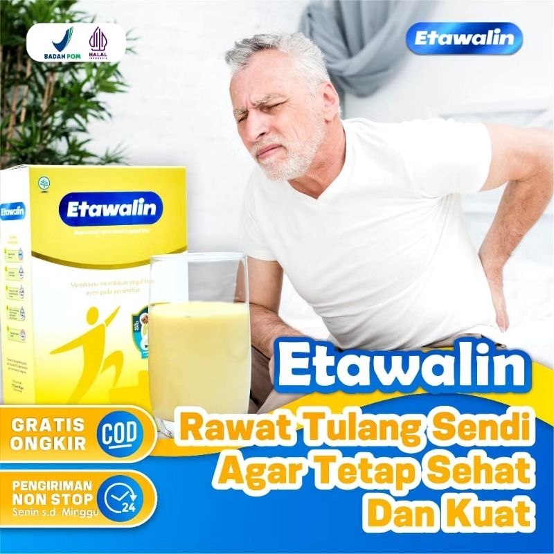 

ETAWALIN Susu Kambing Etawa untuk Asam Urat dan Nyeri Sendi Original 1 box 200gram